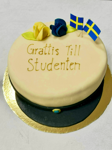 Bild på Studenttårta - mössa