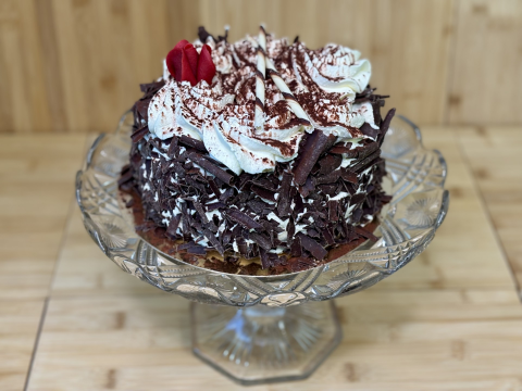 Bild på Schwarzwaldtårta ca 8 bitar