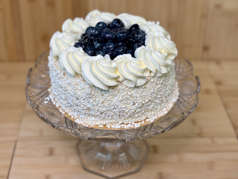 Bild på Blåbärstårta