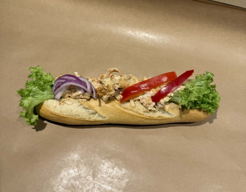 Bild på Baguette pulled pork