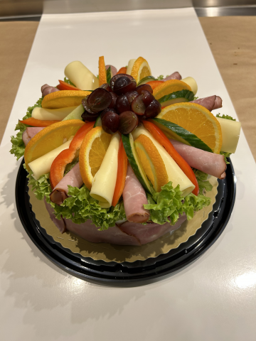 Bild på Ost&Skink tårta