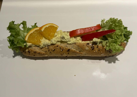 Bild på Baguette kycklingröra