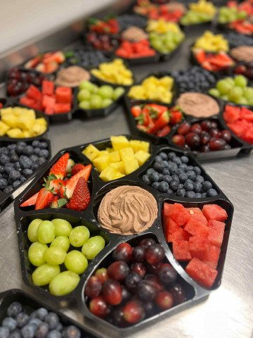 Bild på Fruktfat med Choklad dipp