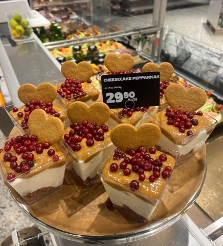 Bild på Pepparkakscheesecake