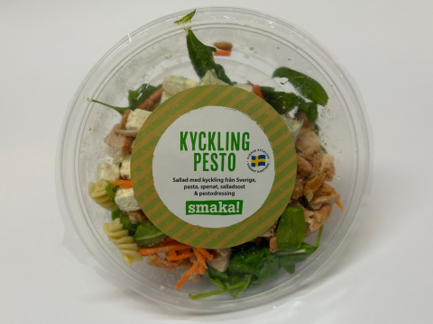 Bild på Kyckling & pestosallad