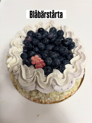 Bild på Blåbärstårta