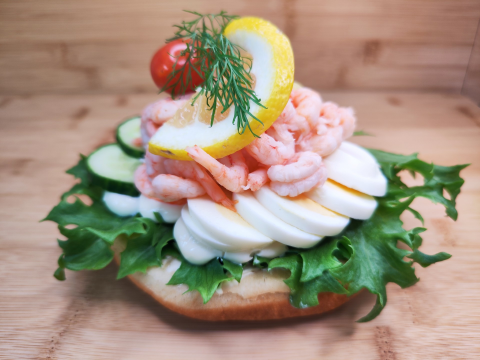 Bild på Räksmörgås