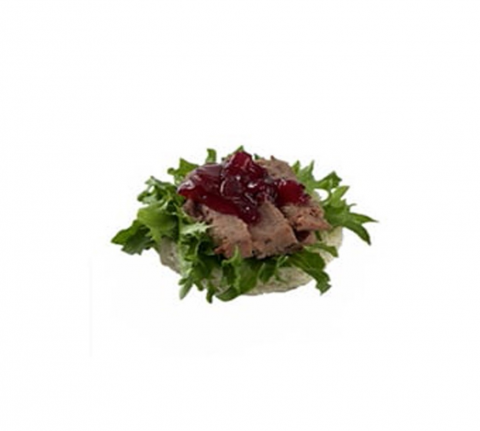 Bild på Julsnitt – Lantpaté med Cumberlandsås