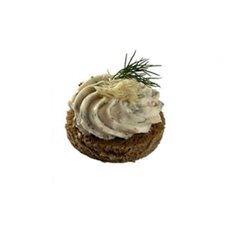 Bild på Julsnitt – Varmröktlax m pepparrot