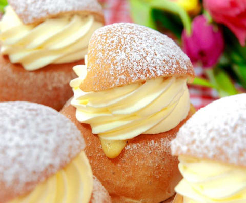 Bild på Vaniljsemla