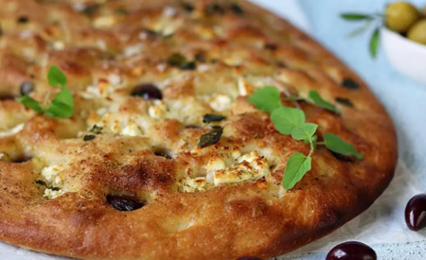 Bild på Focaccia me ost & paprika