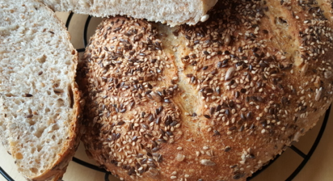 Bild på SurdegsLimpa, Levain Frö-Havssalt