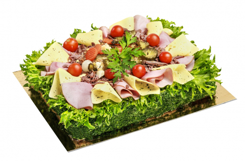 Bild på Rostbiff, ost & skinka