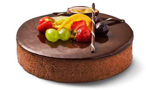 Bild på Moussetårta choklad och hallon