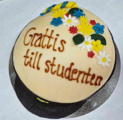 Bild på Studenttårta