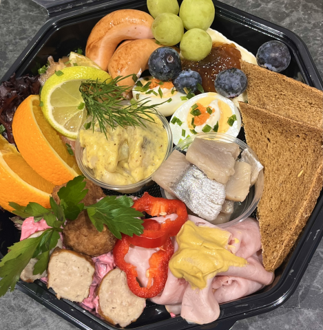 Bild på Påsktallrik