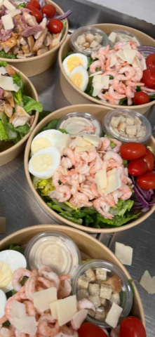 Bild på Caesarsallad Räkor
