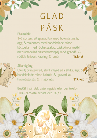 Bild på Påsktallrik