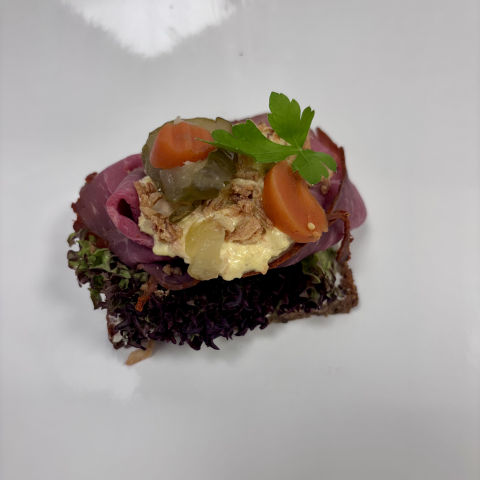 Bild på Smörrebröd rostbiff