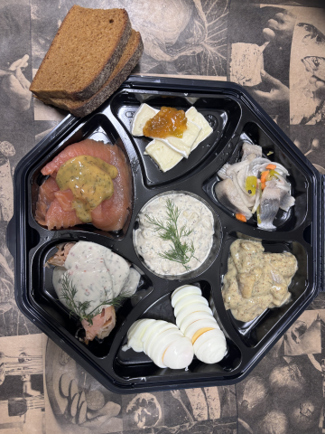 Bild på Sill & laxtallrik