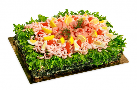 Bild på Lax & räkor