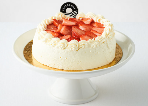 Bild på Jordgubbstårta