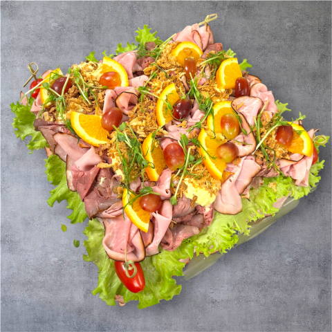 Bild på Smörgåstårta Skinka och rostbiff