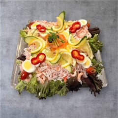 Bild på Smörgåstårta Räk och Crabfish